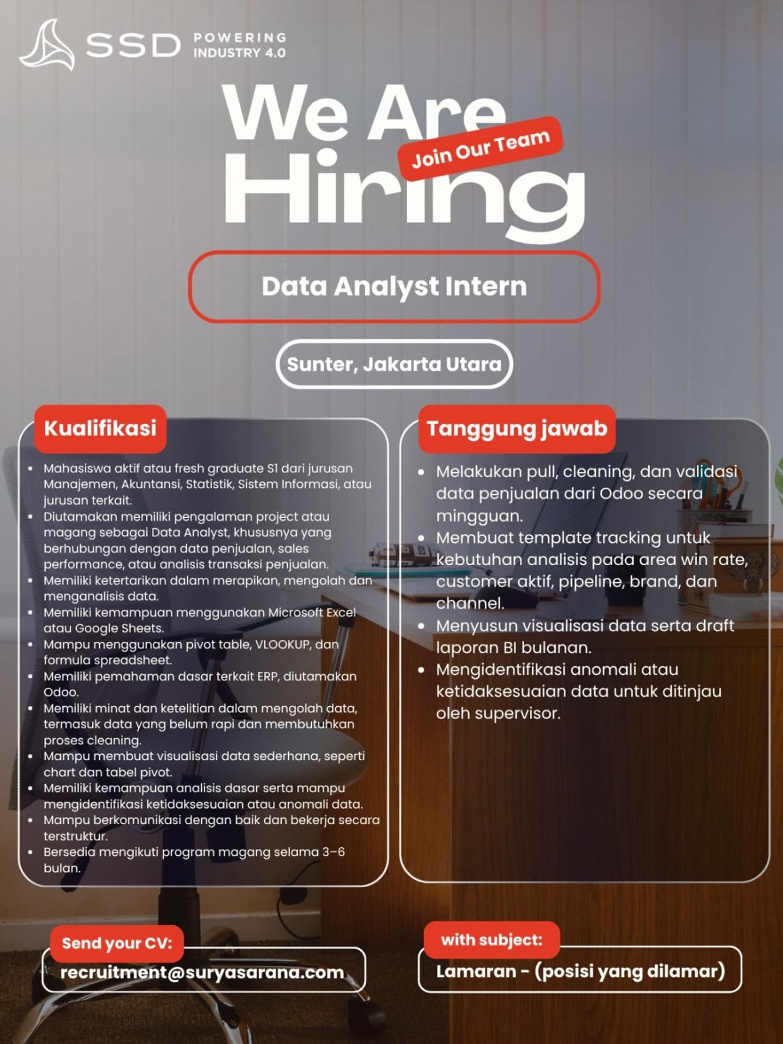 Data Analyst Intern - Gambar 1
