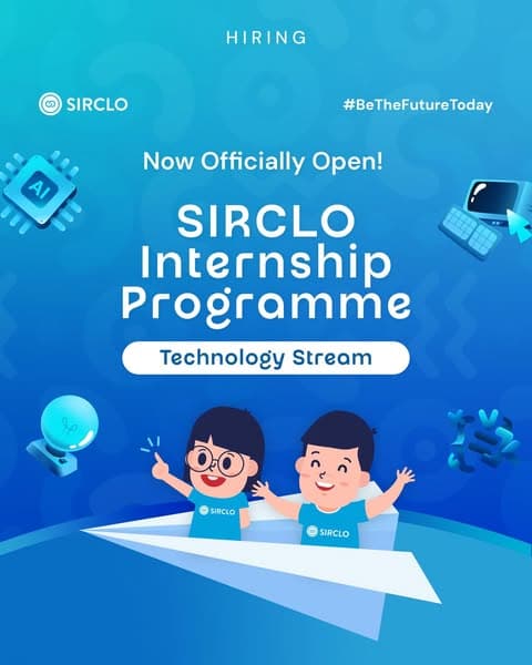 SIRCLO Internship Programme: Technology Stream - Gambar 1